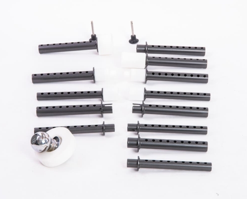 Nose wheel adapter for TF1 and TF2 aircraft tow tractors